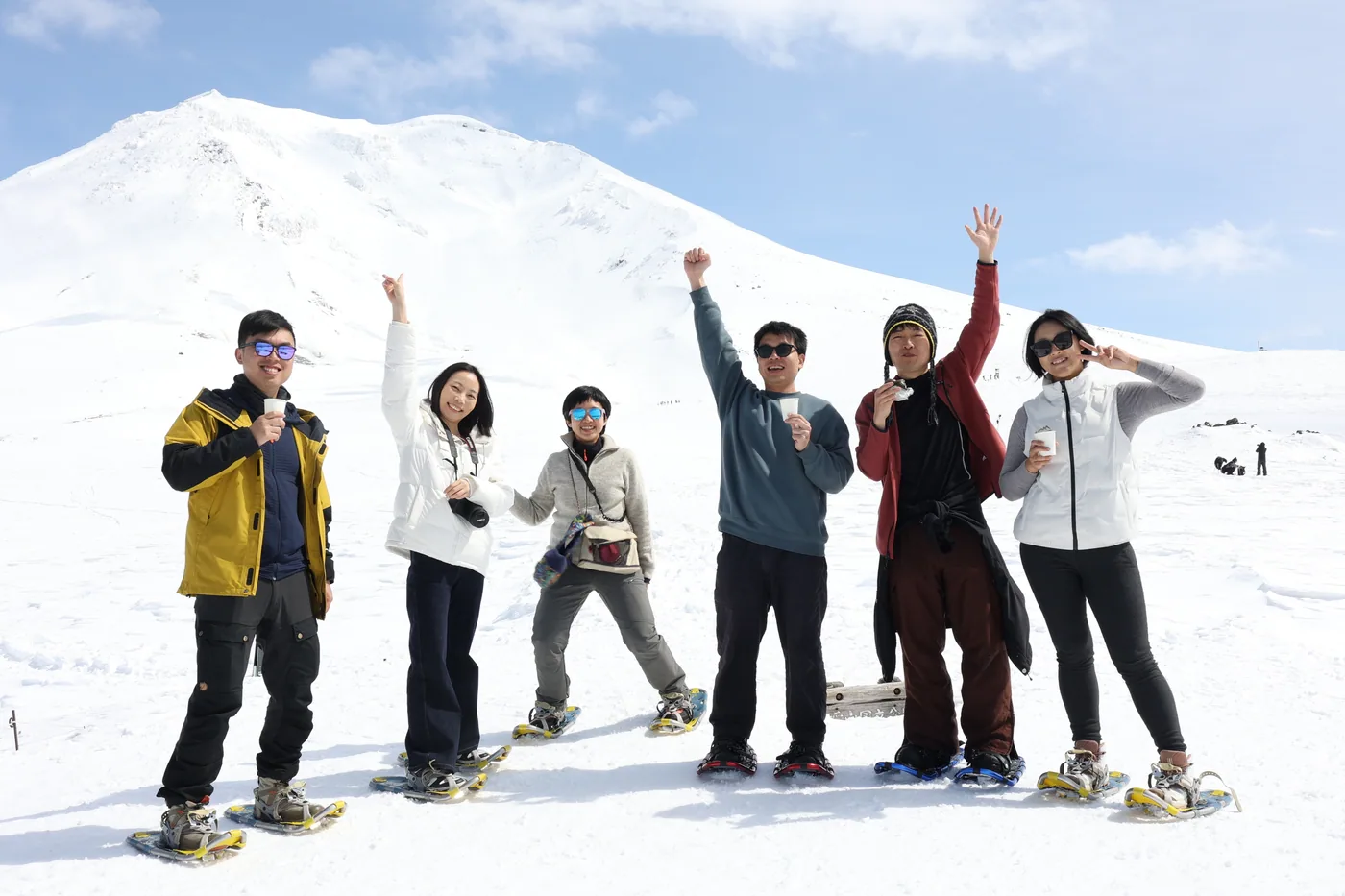 旭岳雪鞋健行合照 2
